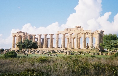 Greek Acropolis of Selinunte.